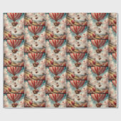 Liefde zit in de lucht Valentijn Cadeaupapier (Vlak)