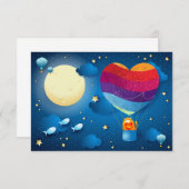 Liefde zit in de uitnodiging (Voorkant / Achterkant)