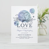 Liefde zit in de uitnodiging van de lucht (Staand voorkant)