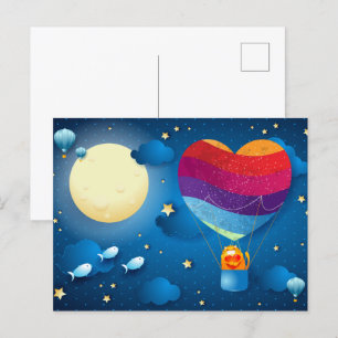 Liefde zit in het briefkaart