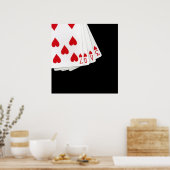 Liefde zit in het Kaart Poster (Keuken)