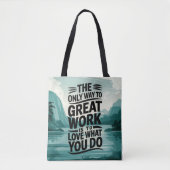 Liefde zit in het werk draagtas (Voorkant)