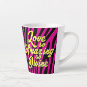 Liefde zo geweldig latte mok (Rechts)