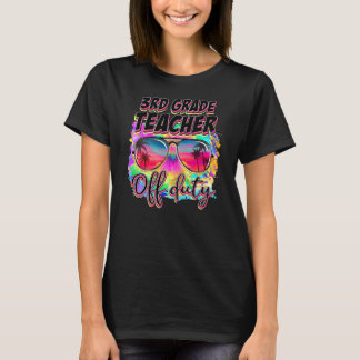 Liefde Zomer Laatste dag van school 3e klas leraar T-shirt