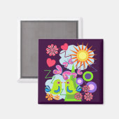 Liefde zomerse magneet (Voorkant / Achterkant)