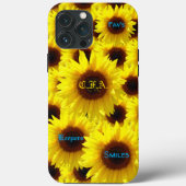 Liefde zonnebloemen Case-Mate iPhone case (Achterkant)