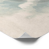 Liefde zorgt ervoor dat de wereld de  Engel Aarde  Poster (Hoek)