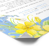 Liefde zorgt voor een blauwe bruiloft. poster (Hoek)