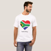 Liefde Zuid-Afrika T-shirt (Voorkant volledig)