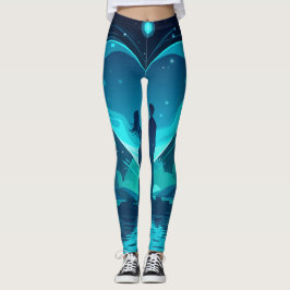 Liefdes bioluminescentie leggings