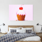 Liefdes Cake Canvas Afdruk (Insitu (Slaapkamer))