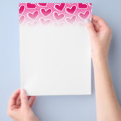 Liefdes harten flyer (Hand)