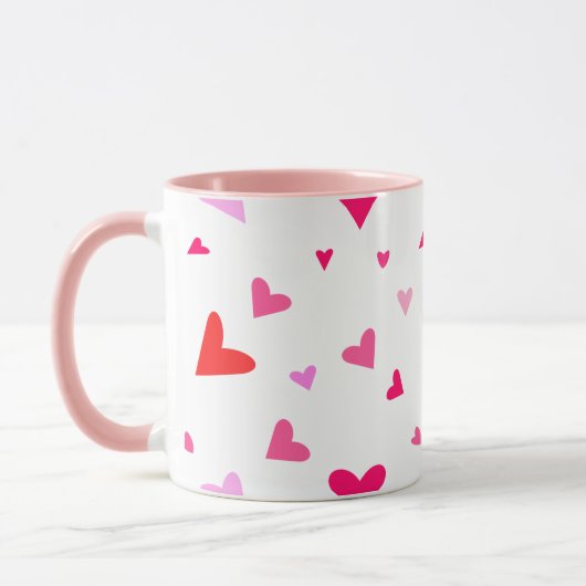 Liefdes Hartjes Mok (Links)