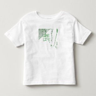 Liefdes Leven Graffiti Peuter T-Shirt