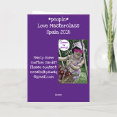 Liefdes Masterclass Kaart (Achterkant)