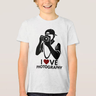 Liefdes Symbool Bella+Canvas Kids Tri-Blend T-shir Shirt