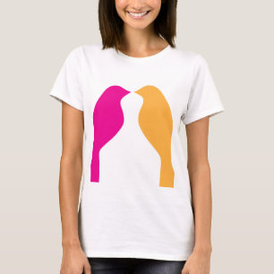 Liefdes vogels. t-shirt