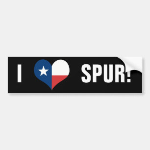 LIEFDESAANSPORING, TX BUMPERSTICKER