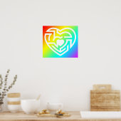 liefdesarbeid poster (Keuken)