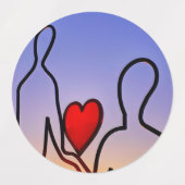 Liefdesbeeld Labels (Design 1)