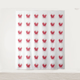 liefdesbeer wandkleed