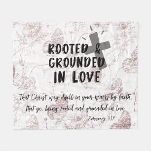 liefdesbijbelversie fleece deken