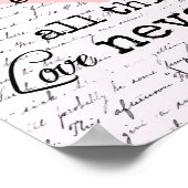  liefdesbijbelversie poster (Hoek)