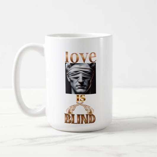 Liefdesblinde Mok liefhebber (Links)