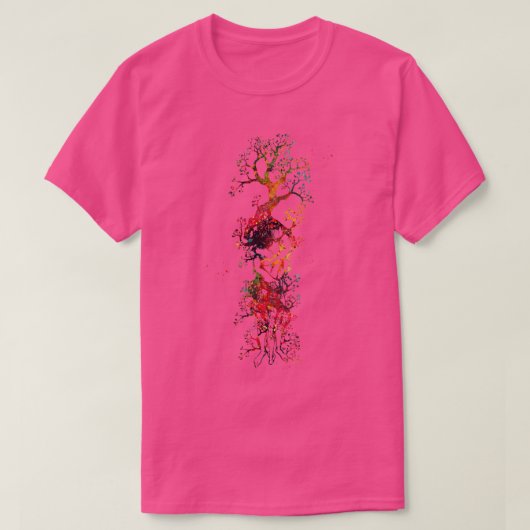 Liefdesboom 1 t-shirt (Design voorkant)