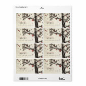 liefdesboom etiket (Full Sheet)