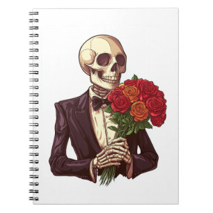 Liefdesbotten � Grappig Romantisch Skelet Notitieboek