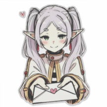Liefdesbrief Sticker | Sousou no Frieren