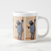 liefdesbrief van Jessie Willcox Smith Extra Grote Mok (Rechts)