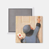  liefdesbrief van Jessie Willcox Smith Magneet (Voorkant / Achterkant)