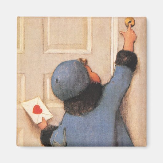  liefdesbrief van Jessie Willcox Smith Magneet (Voorkant)