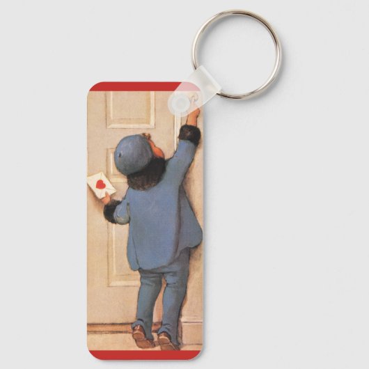 liefdesbrief van Jessie Willcox Smith Sleutelhanger (Achterkant)