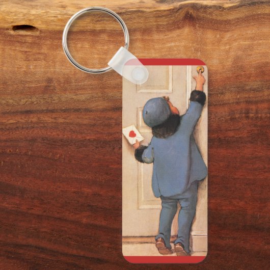 liefdesbrief van Jessie Willcox Smith Sleutelhanger (Voorkant)