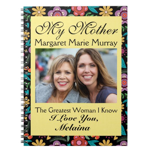 Liefdesbriefjes voor moeder / grootmoeder / vrouw  notitieboek (Voorkant)