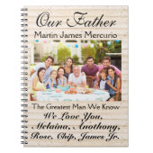 Liefdesbriefjes voor moeder of Vaderdag - srf Notitieboek (Voorkant)