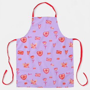 Liefdesbriefjes & Zoete Leckernijen Schort