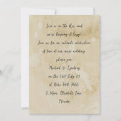 Liefdesbrieven MICRO TROUWING Handgeschreven Perka Kaart (Voorkant)