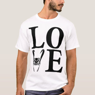 liefdesbroert t-shirts met liefdeslokaas