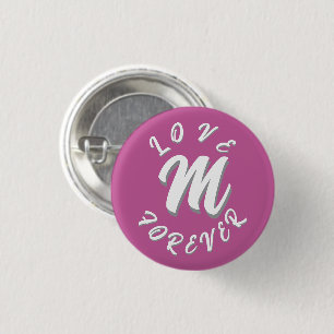 LIEFDESCADEAU MAN VROUW VRIENDIN VRIEND RONDE BUTTON 3,2 CM