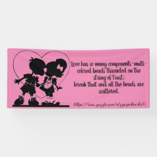 "Liefdescomponenten" Spandoek