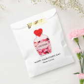 Liefdesdrankje Gelukkige Valentijnsdag Gepersonali Bedankzakje (Gezegeld)