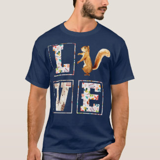 liefdeseekhoorn t-shirt