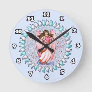 Liefdesengel Ronde Klok