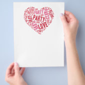 Liefdesfeest Flyer (Hand)