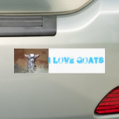 liefdesgeiten bumpersticker (Op auto)