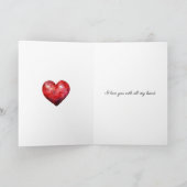 Liefdesgeliefde Kaart (Binnen)